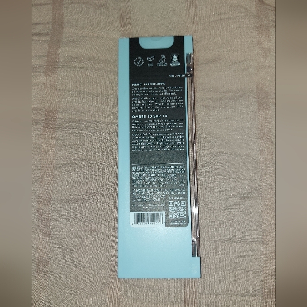 NWT e.l.f Perfect 10 Eyeshadow Palette Intergalatic - Picture 2 of 2